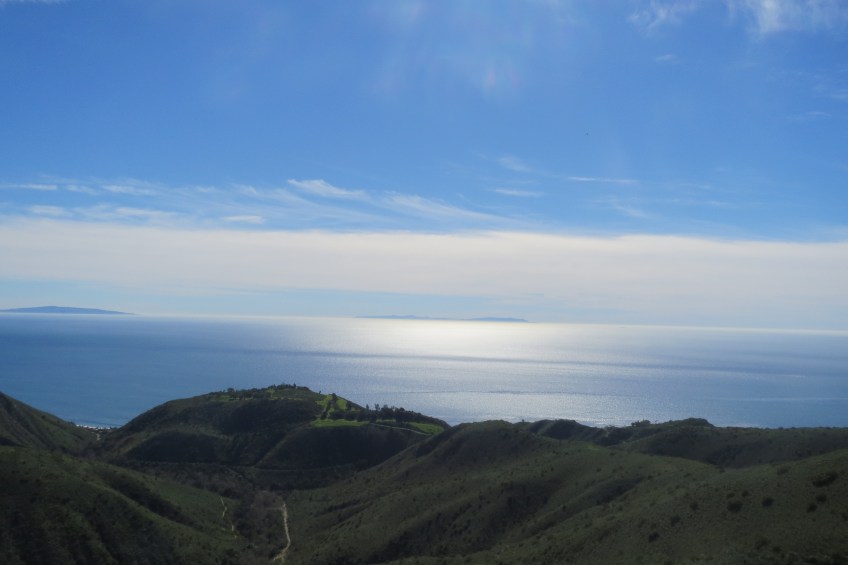 A splendid view of the Pacific Ocean