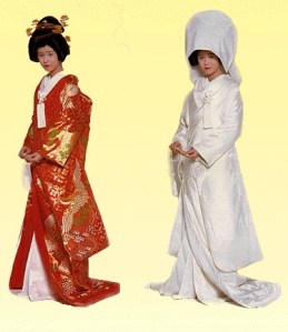 Women's Traditional Japanese Wedding Outfits